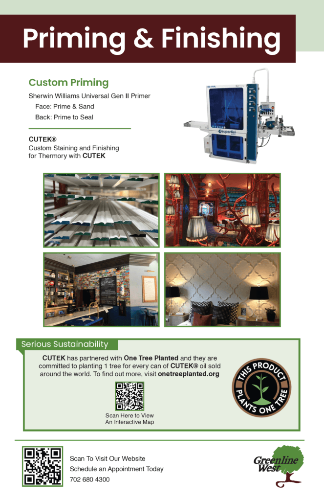 Back of the small brochure promoting Cutek products.