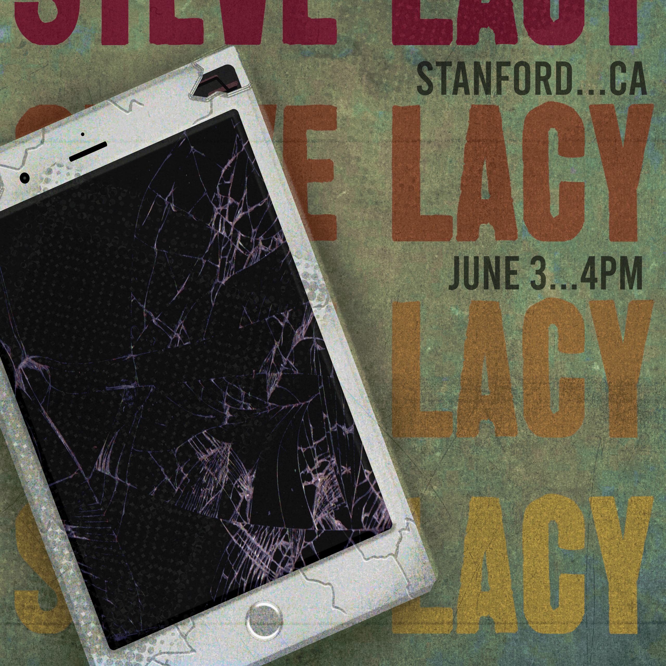 Gig poster for music artist Steve Lacy