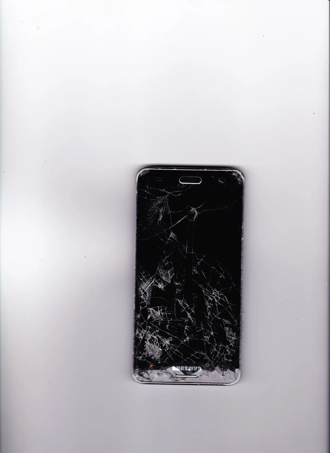 A scan of my broken phone.