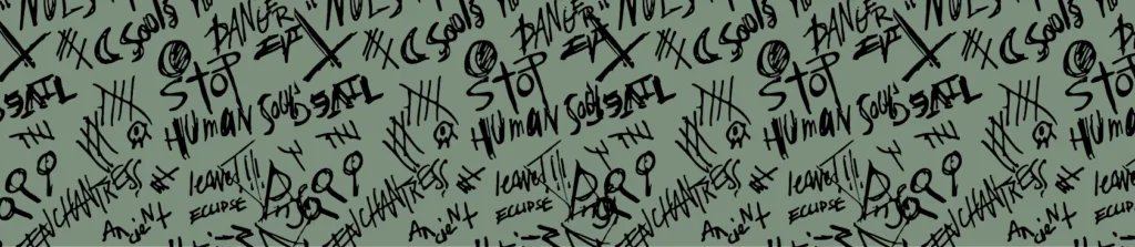 Random ramblings and sketches as a pattern.